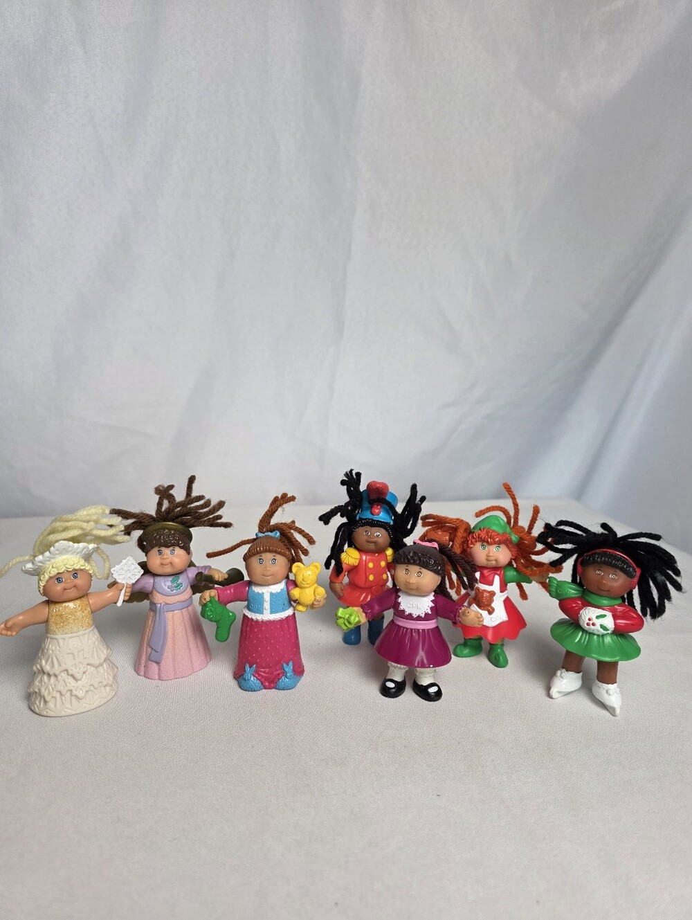 Vintage 90's Cabbage Patch Kids Lot Of 7 Figures